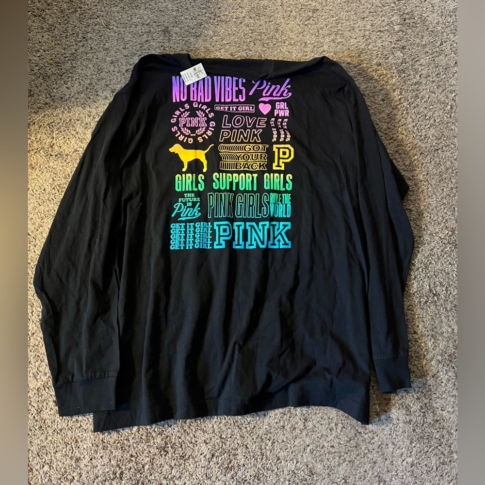 Brand new Victoria’s Secret pink long sleeve
